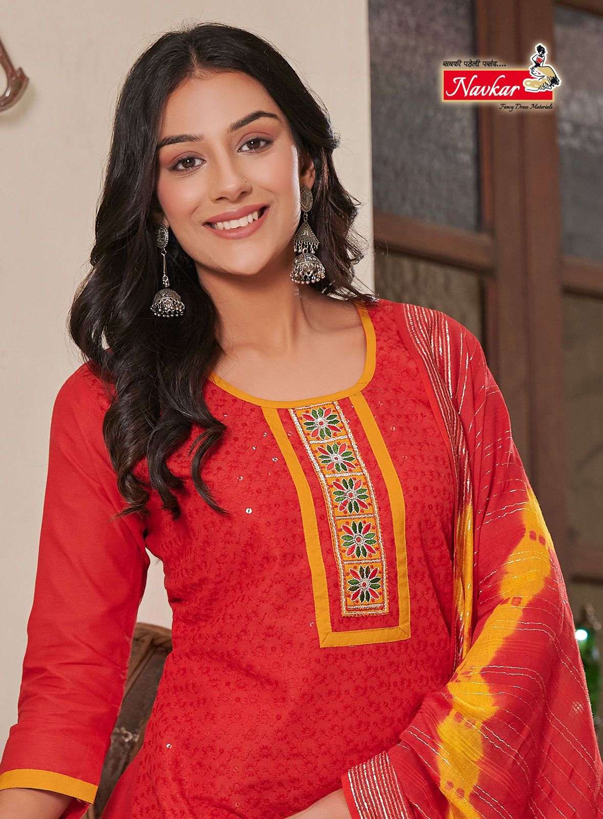 simmy by navkar readymade designer top bottom with dupatta