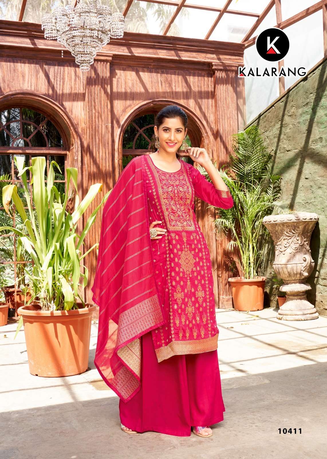 aarti by kalarang stylish designer salwar kameez catalogue design 2023