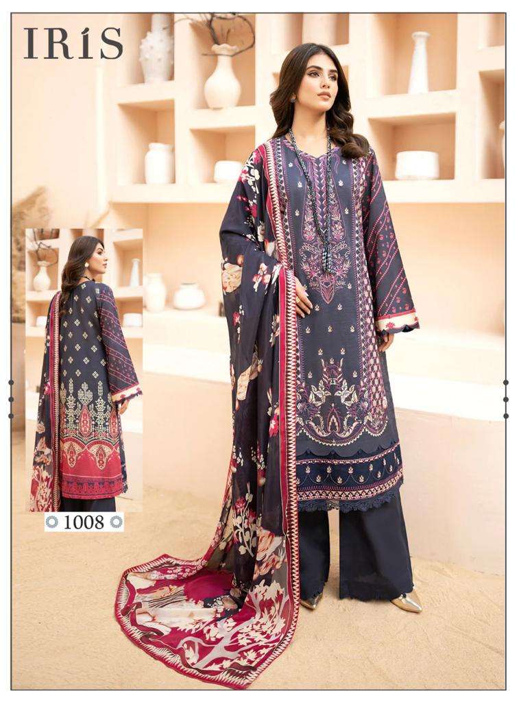 afsanah by iris pure cotton designer pakistani salwar suits catalogue wholesale price surat 