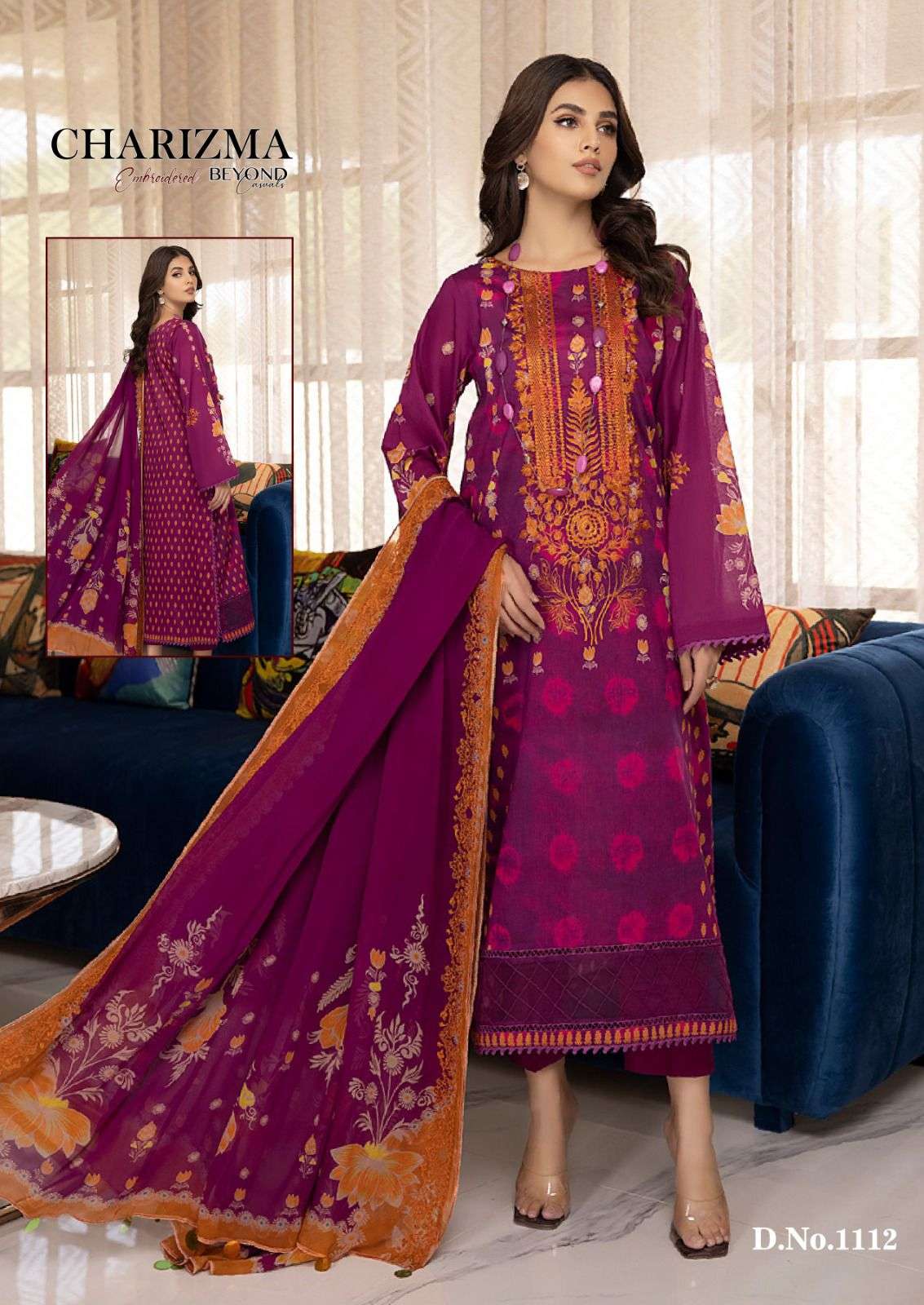 Charizma Elham Pakistani Suits catalog
