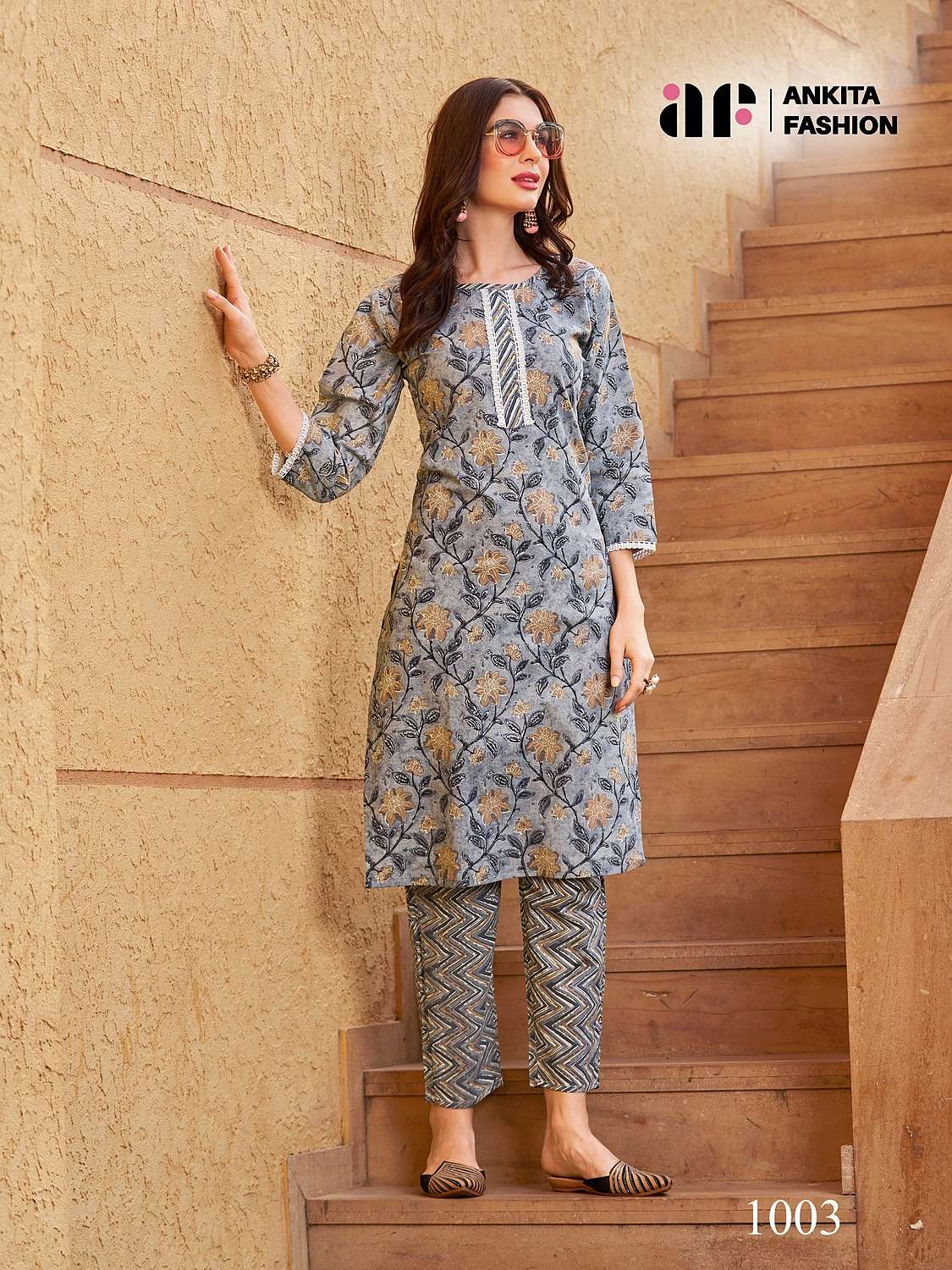 cotton candy by ankita fashion summer special fancy kurti with bottom latest catalogue surat 