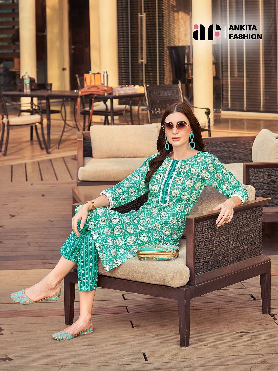 cotton candy by ankita fashion summer special fancy kurti with bottom latest catalogue surat 