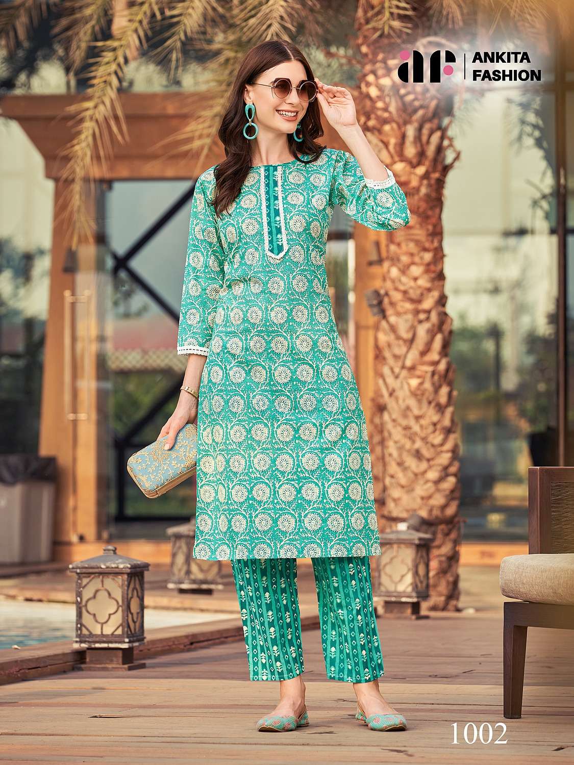 cotton candy by ankita fashion summer special fancy kurti with bottom latest catalogue surat 