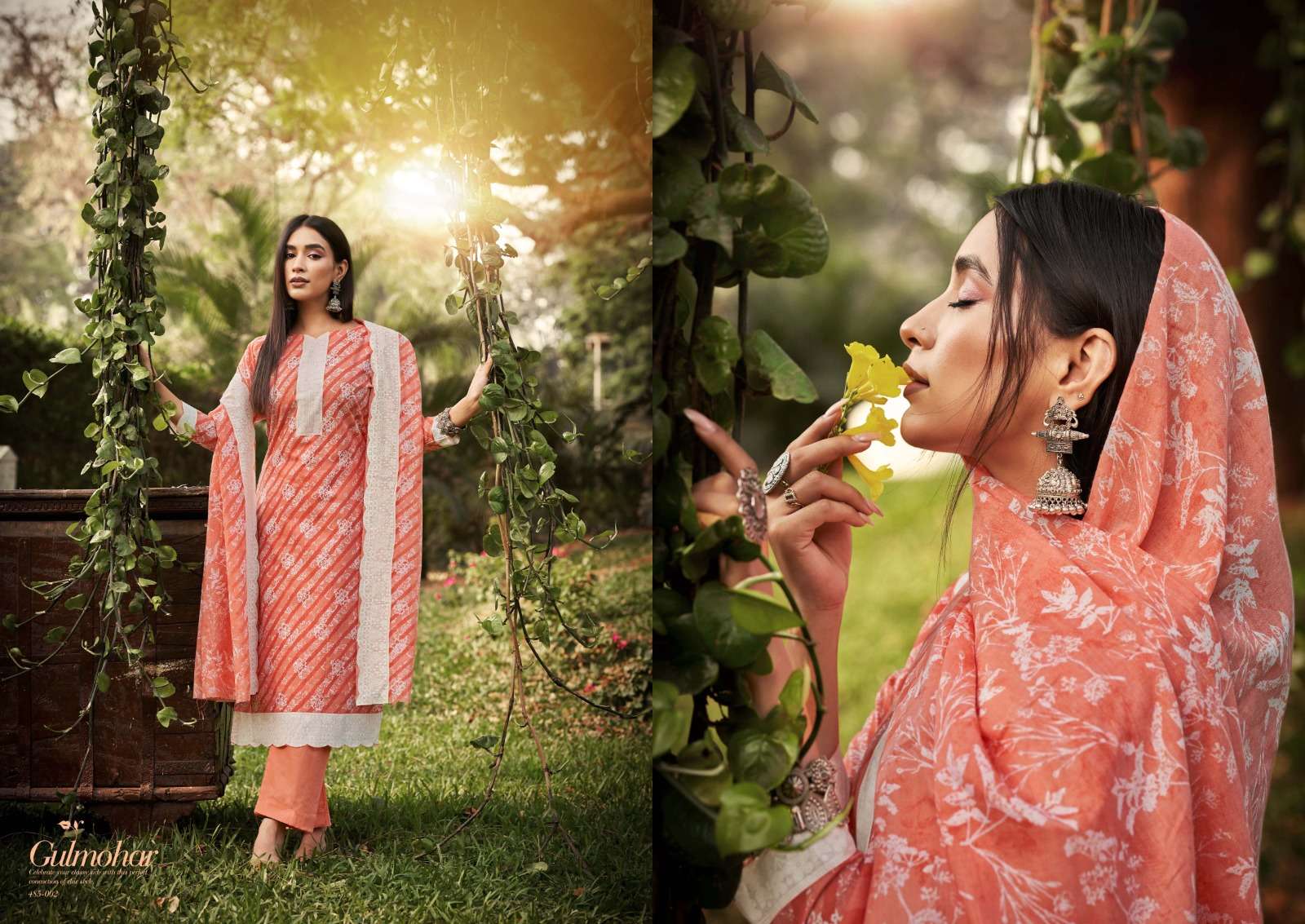 gulmohar by zulfat designer suits unstich designer salwar kameez catalogue online supplier surat