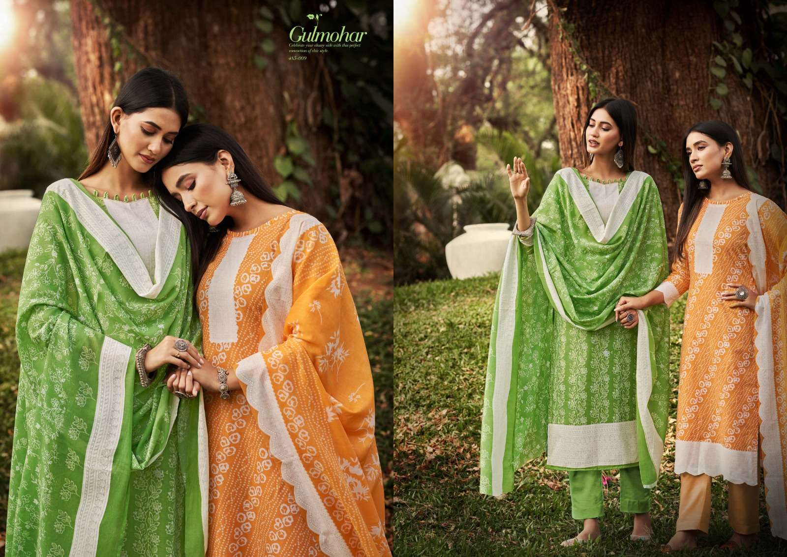 gulmohar by zulfat designer suits unstich designer salwar kameez catalogue online supplier surat