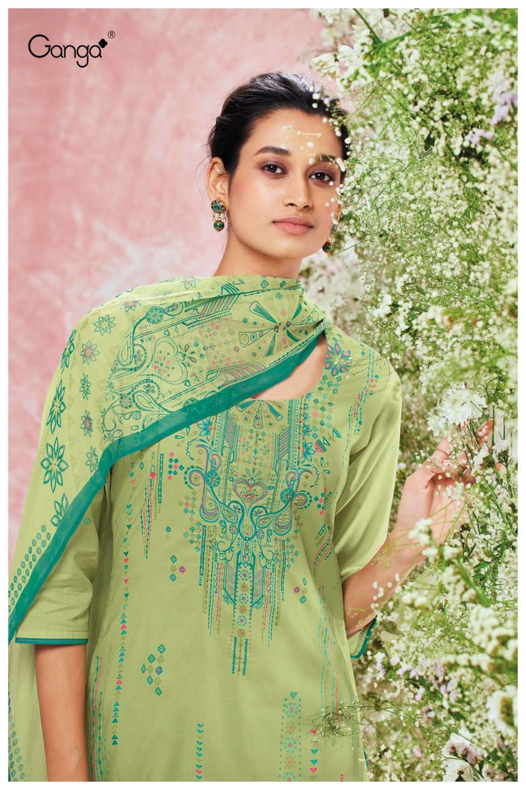 D NO S 138 BY SHREE FAB LAUNCHING DESIGNER EXCLUSIVE COTTON DRESS MATERIALS  IN SURAT TEXTILE MARKET - Reewaz International | Wholesaler & Exporter of  indian ethnic wear catalogs.