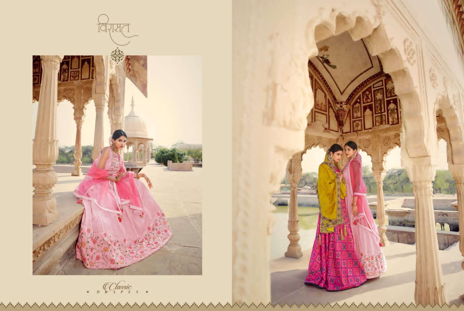 kadambari by virasat exclusive designer party wear gown new catalogue surat