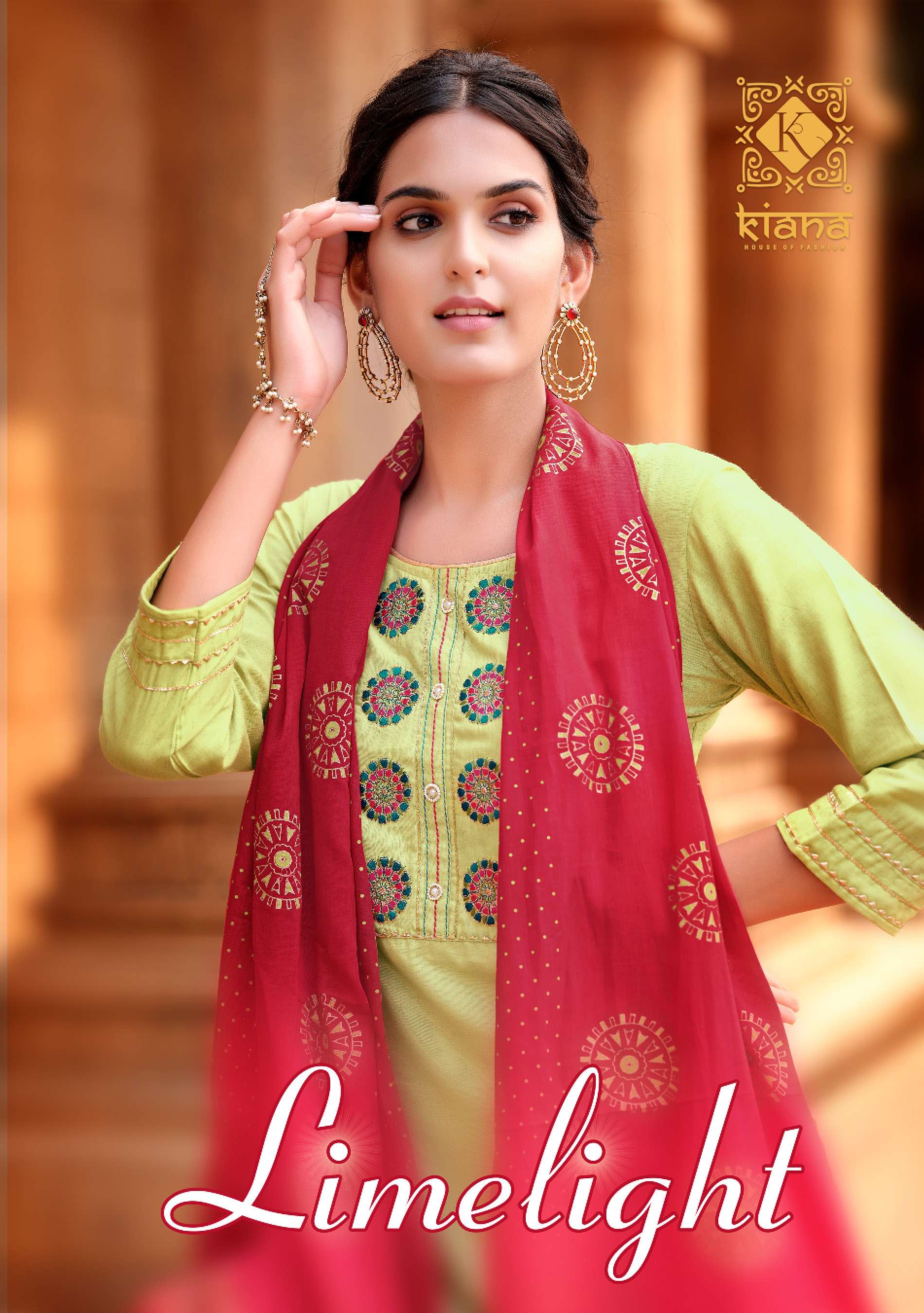 limelight by kiana fashion stylish designer kurtis catalogue wholesale price surat 