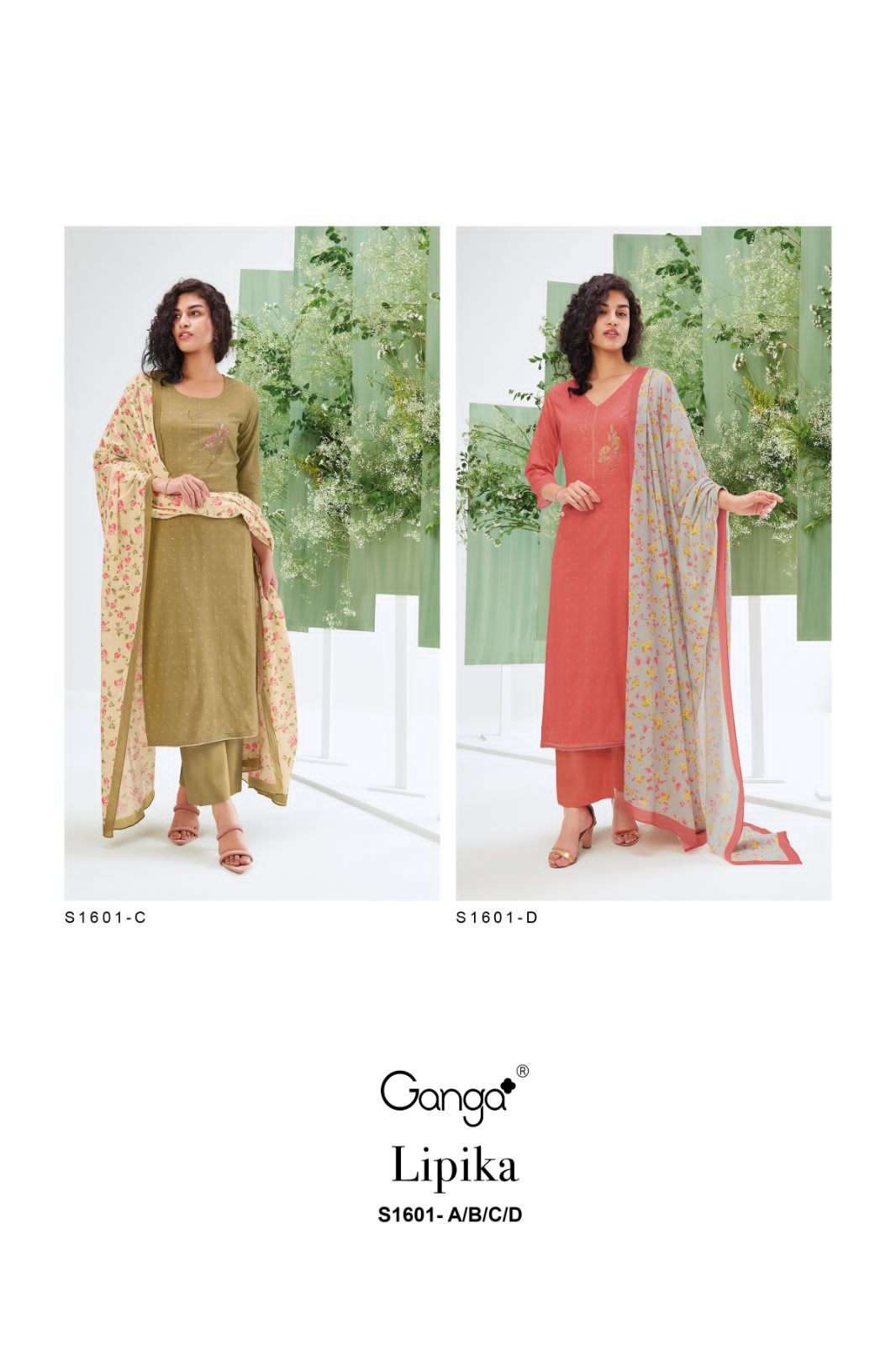 lipika 1601 series by ganga indian designer salwar kameez latest
