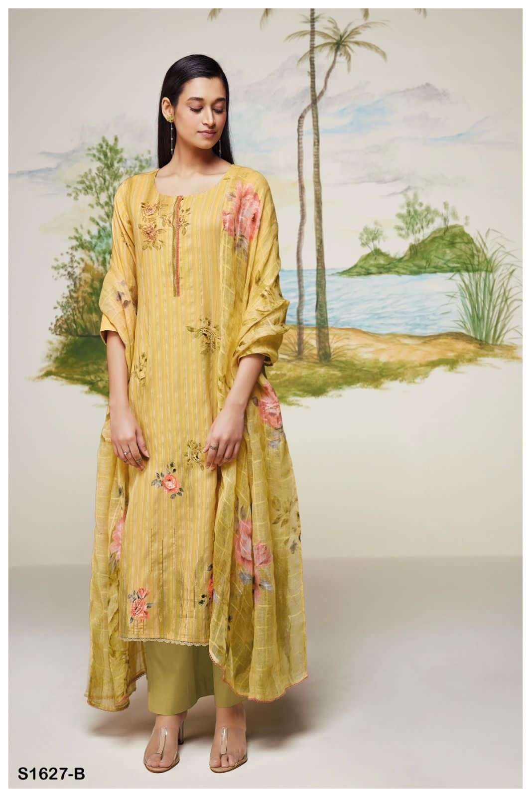 mouni by ganga premium cotton salwar kameez catalogue collection 2023 