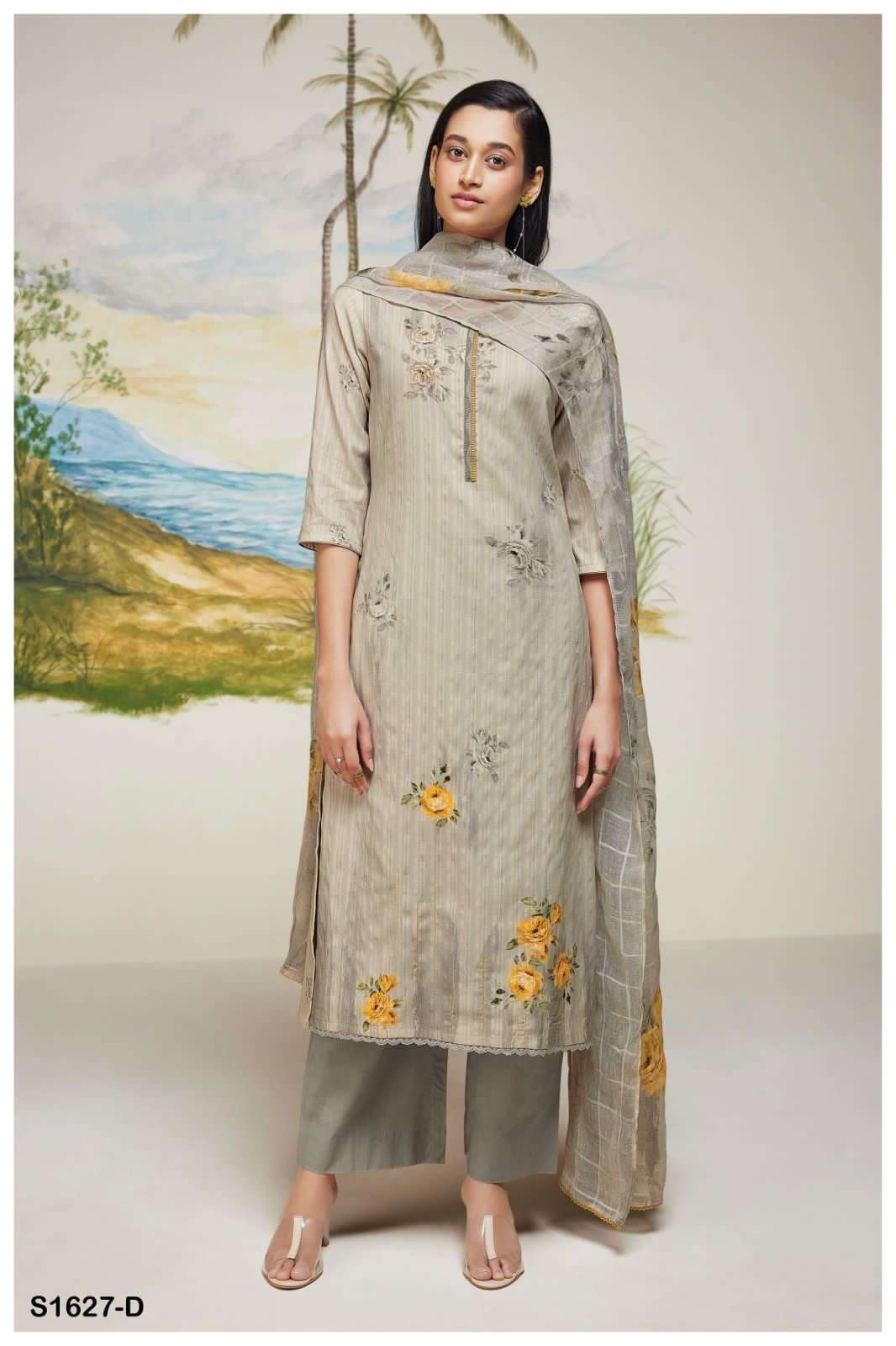 mouni by ganga premium cotton salwar kameez catalogue collection 2023 