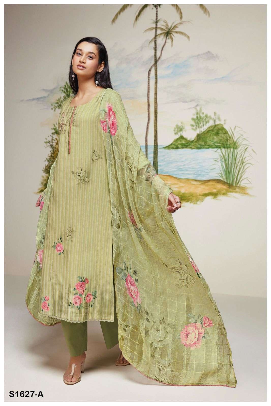 mouni by ganga premium cotton salwar kameez catalogue collection 2023 