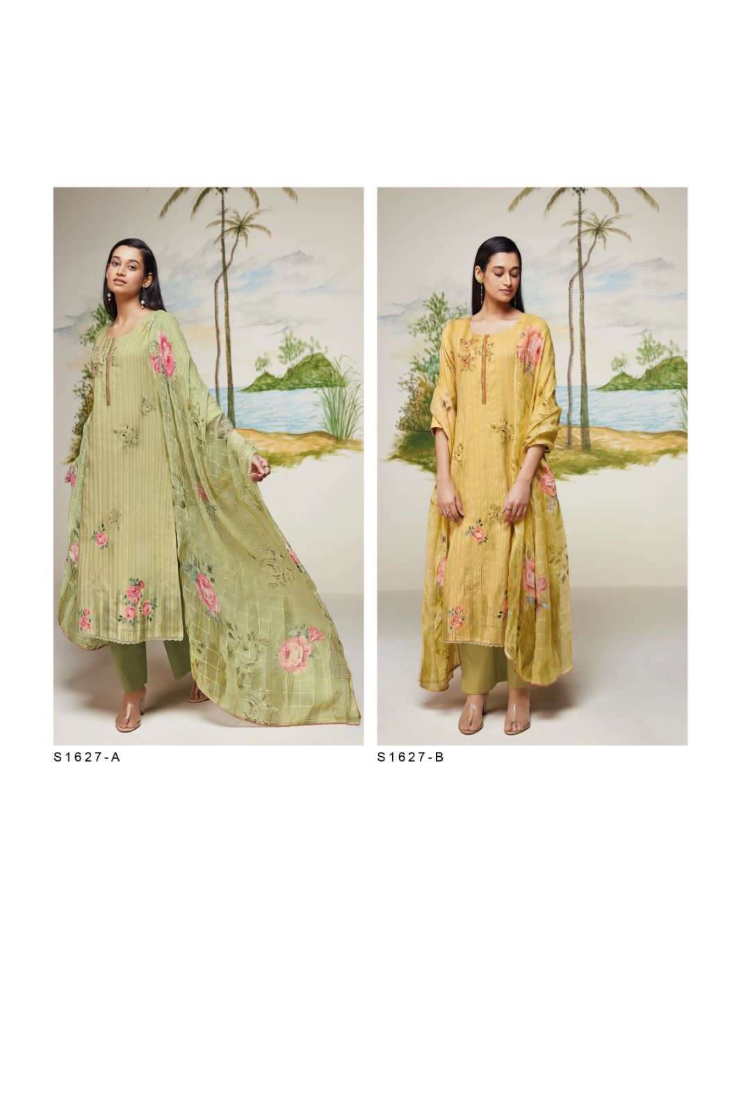 mouni by ganga premium cotton salwar kameez catalogue collection 2023 