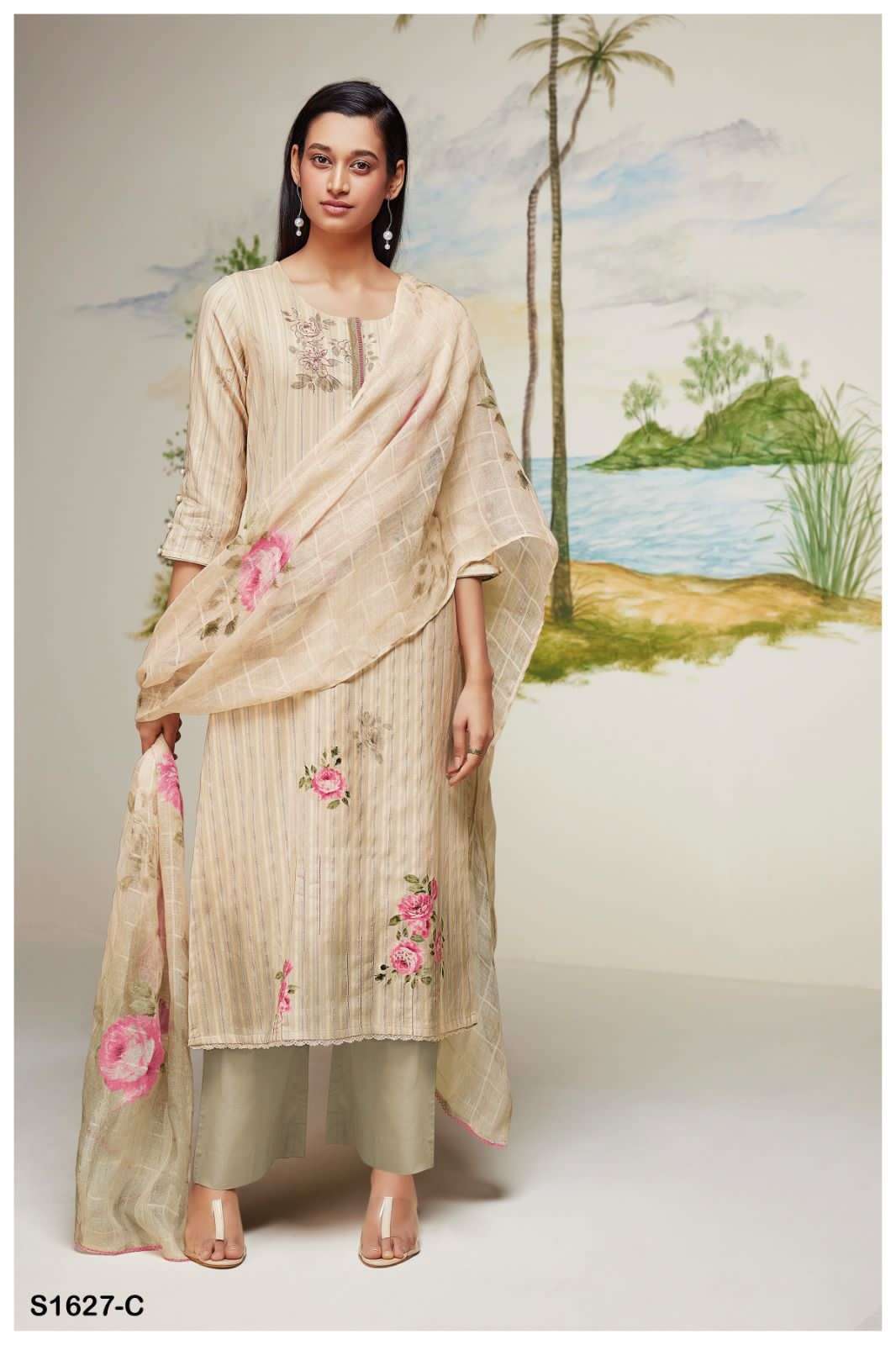 mouni by ganga premium cotton salwar kameez catalogue collection 2023 