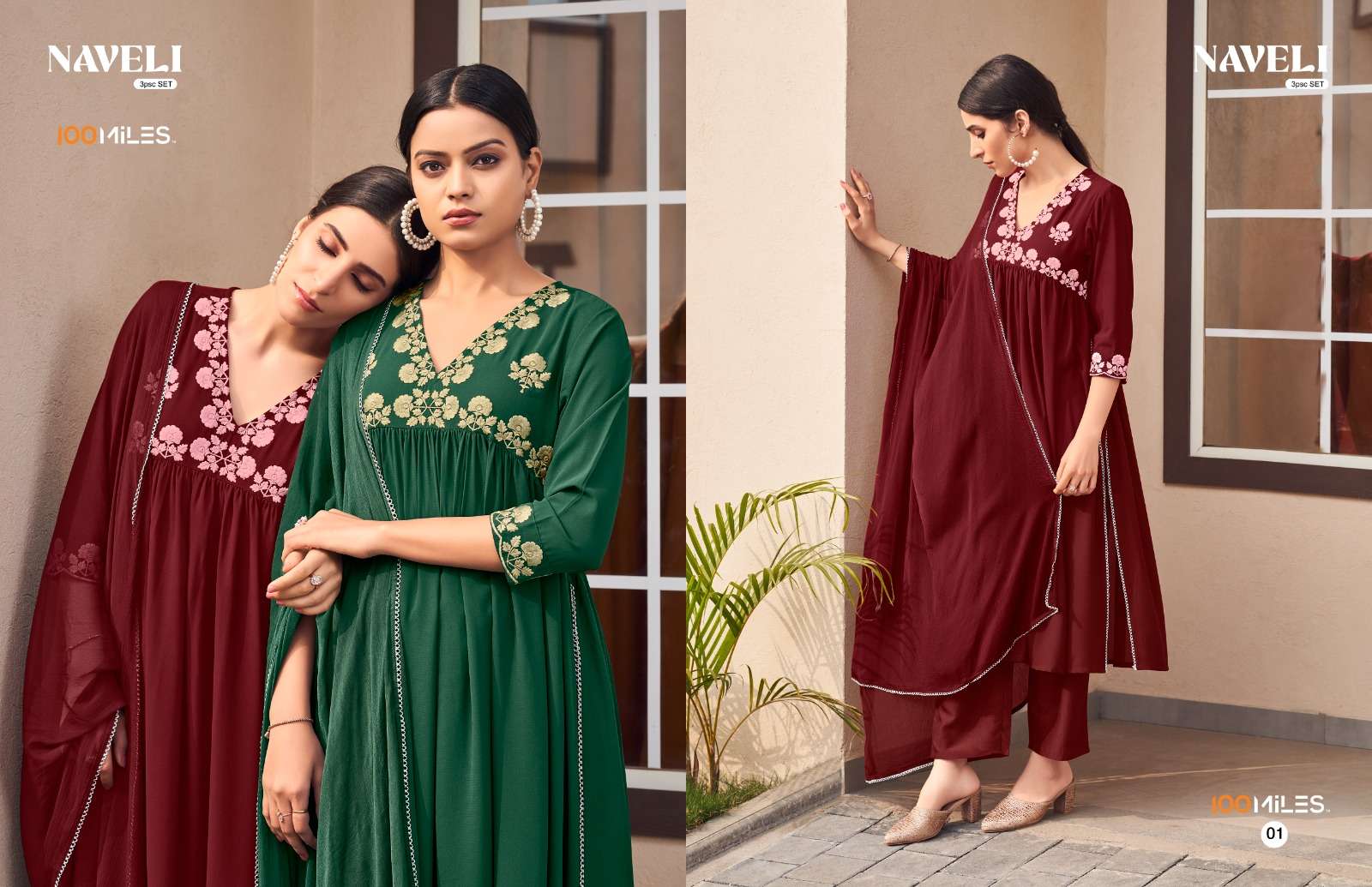 naveli by 100 miles stylish designer kurtis catalogue online supplier surat
