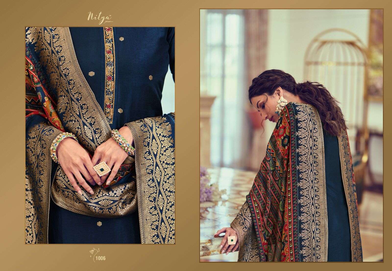 nitya vol-187 by lt fabrics indian designer salwar kameez catalogue manufacturer surat 