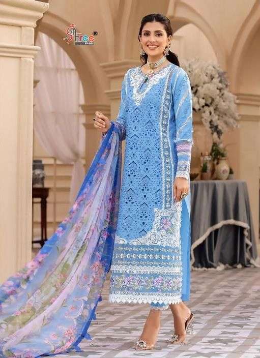 noor by saadia asad vol-5 by shree fabs unstich designer salwar kameez catalogue online dealer surat