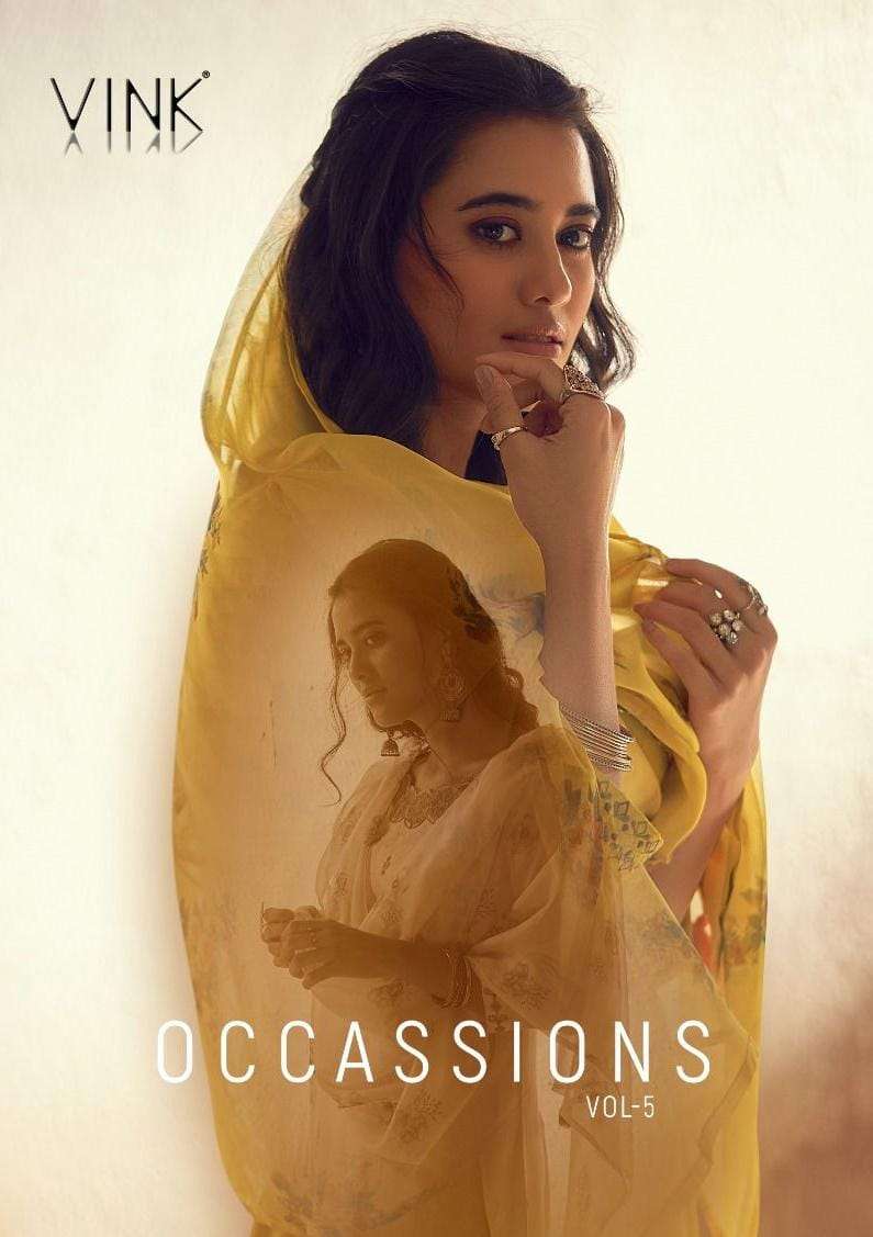occassions vol-5 by vink fancy designer kurtis catalogue online market surat 
