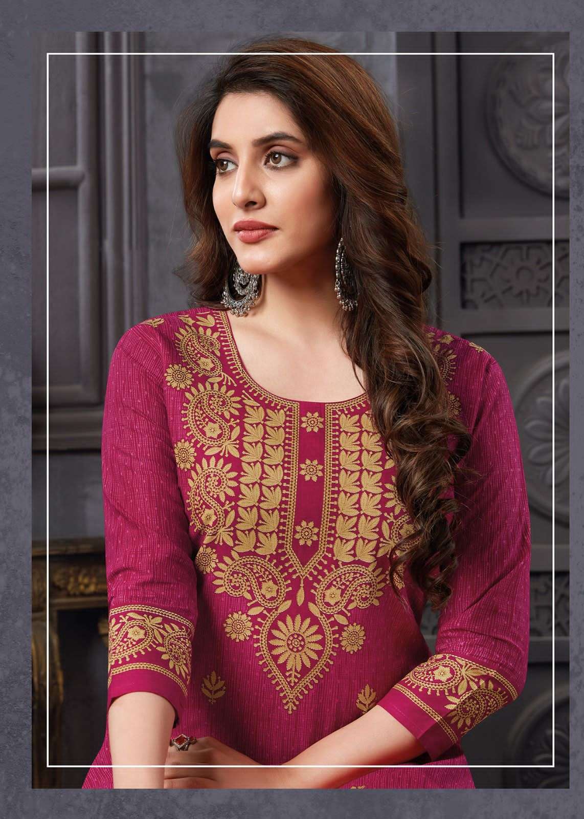 saheli vol-15 by aarvi fashion pure cotton designer kurtis catalogue wholesaler surat 