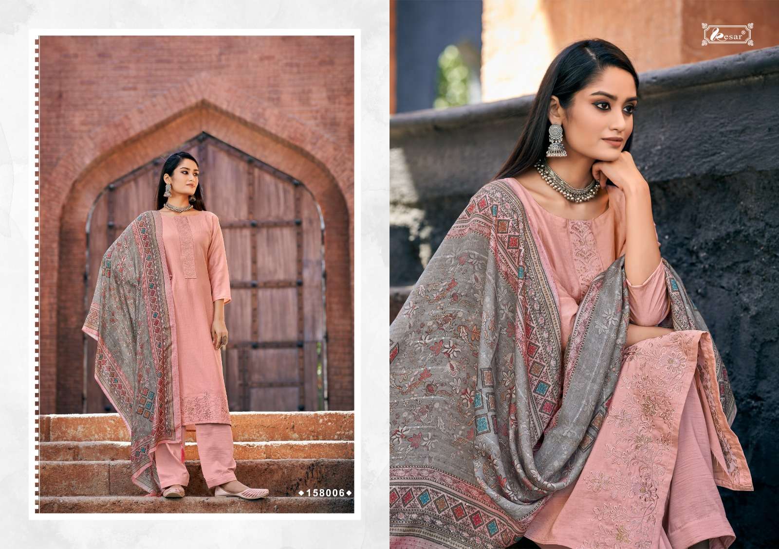 shisha by kesar exclusive designer salwar kameez catalogue manufacturer surat