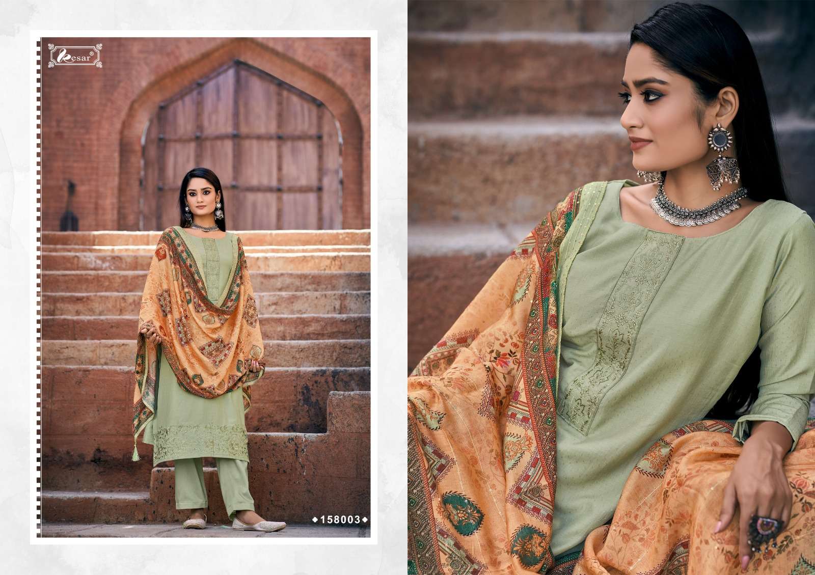 shisha by kesar exclusive designer salwar kameez catalogue manufacturer surat