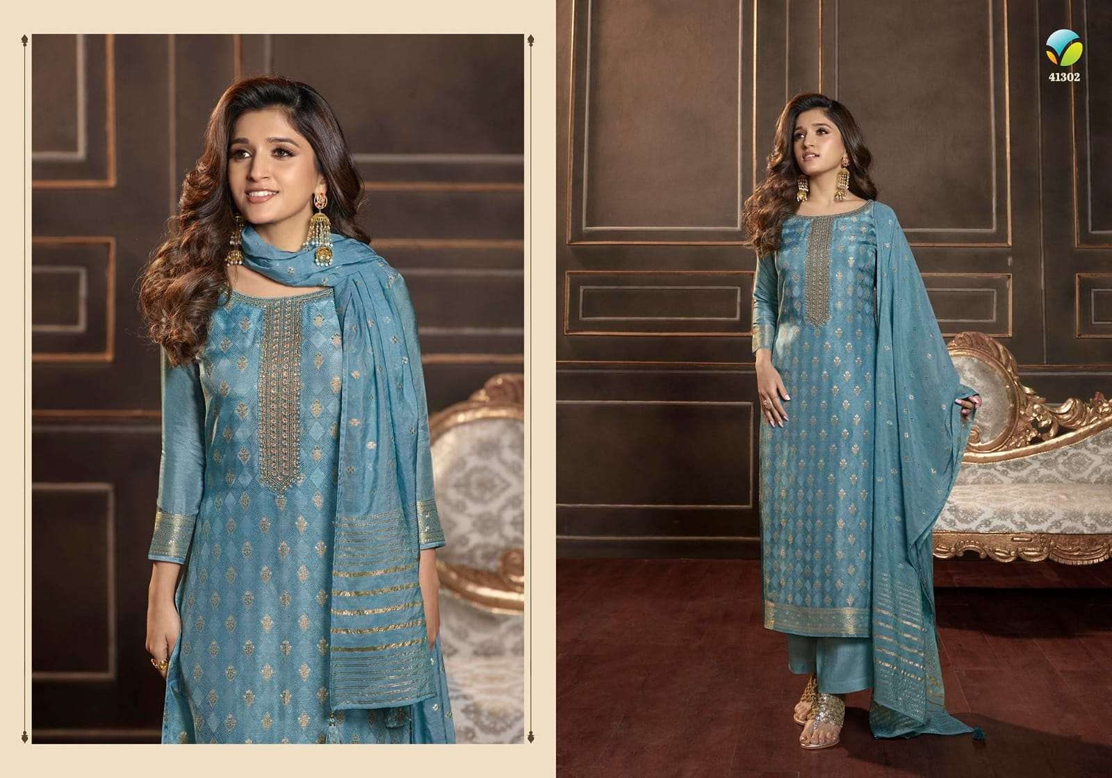 Party Wear Salwar Suit - Suits & Sharara