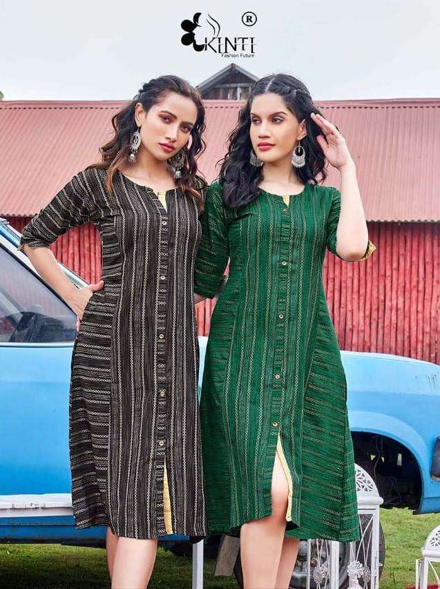 smita by kinti fashion trendy designer long kurtis catalogue surat
