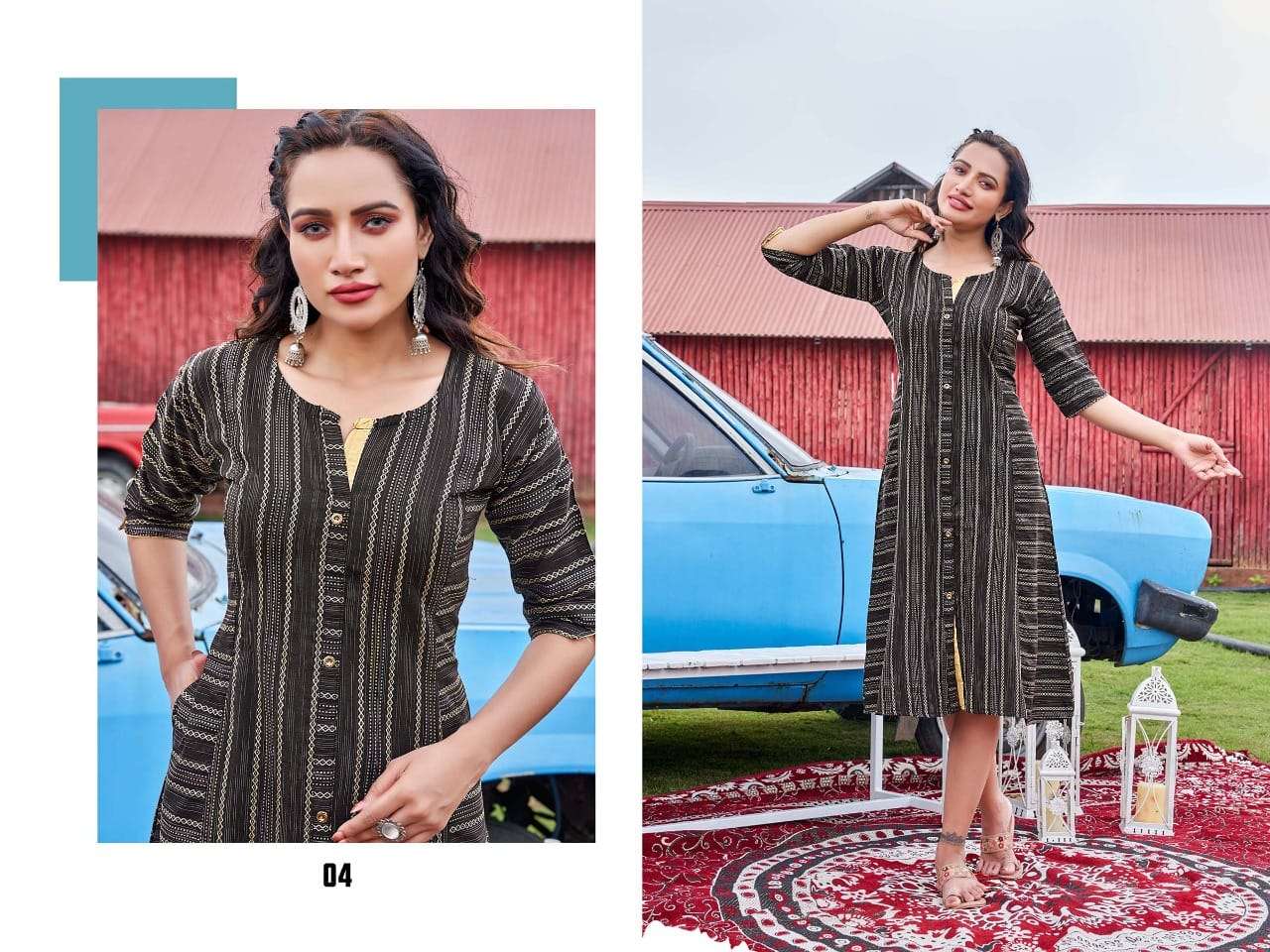 smita by kinti fashion trendy designer long kurtis catalogue surat