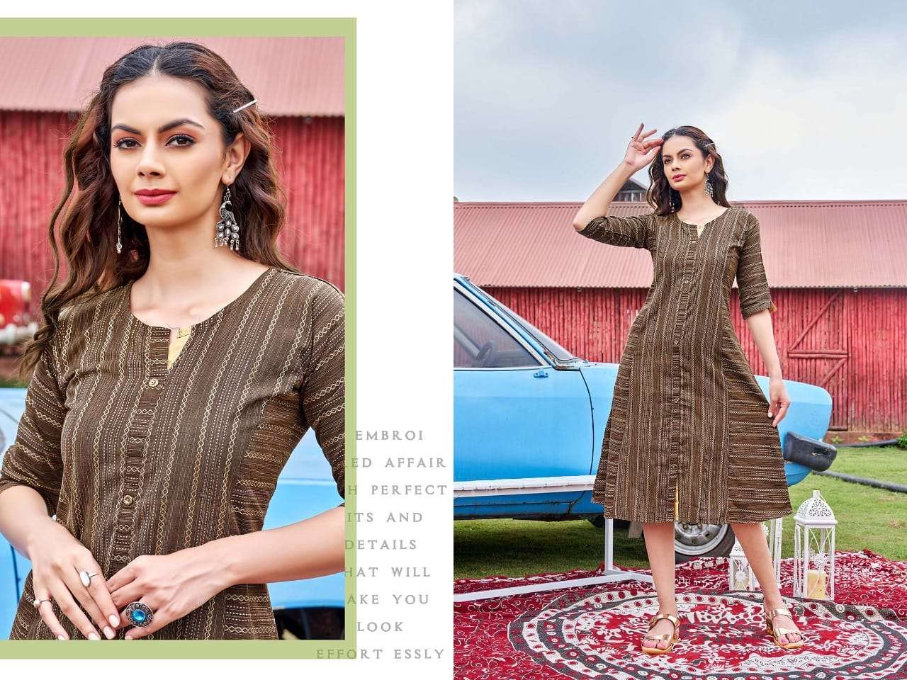 smita by kinti fashion trendy designer long kurtis catalogue surat