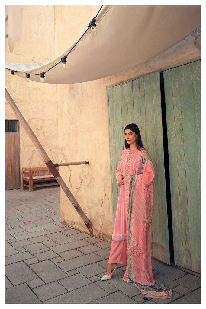 vintage catalogue by varsha fashion linen digital printed fancy designer wear dress material collection surat