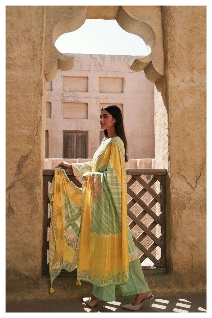 vintage catalogue by varsha fashion linen digital printed fancy designer wear dress material collection surat