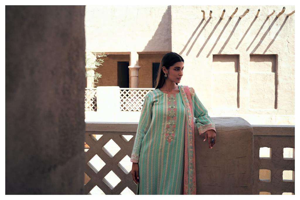 vintage catalogue by varsha fashion linen digital printed fancy designer wear dress material collection surat