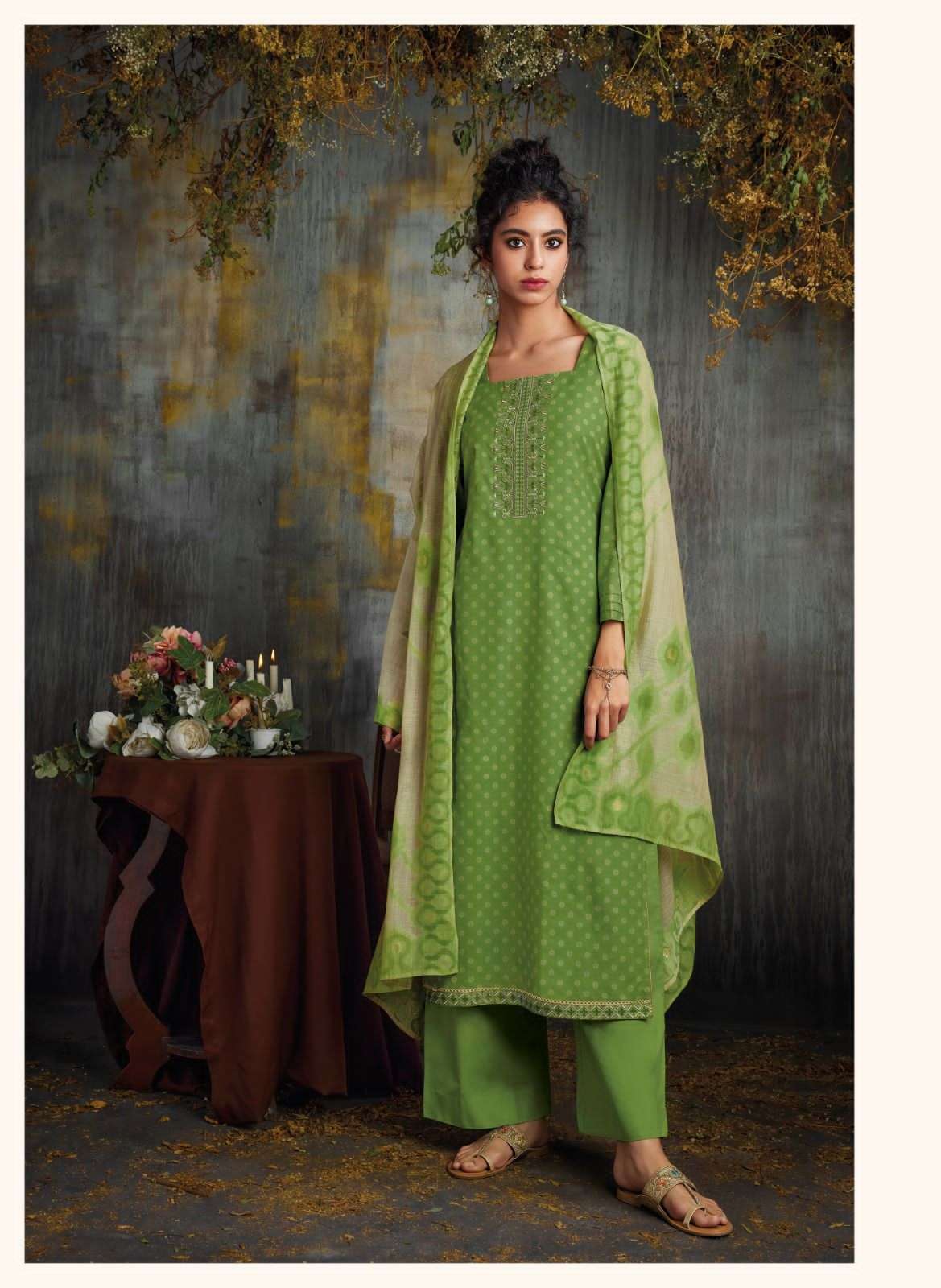 zehra by ganga premium cotton designer salwar kameez catalogue manufacturer surat 