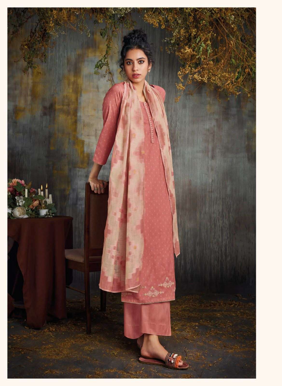 zehra by ganga premium cotton designer salwar kameez catalogue manufacturer surat 