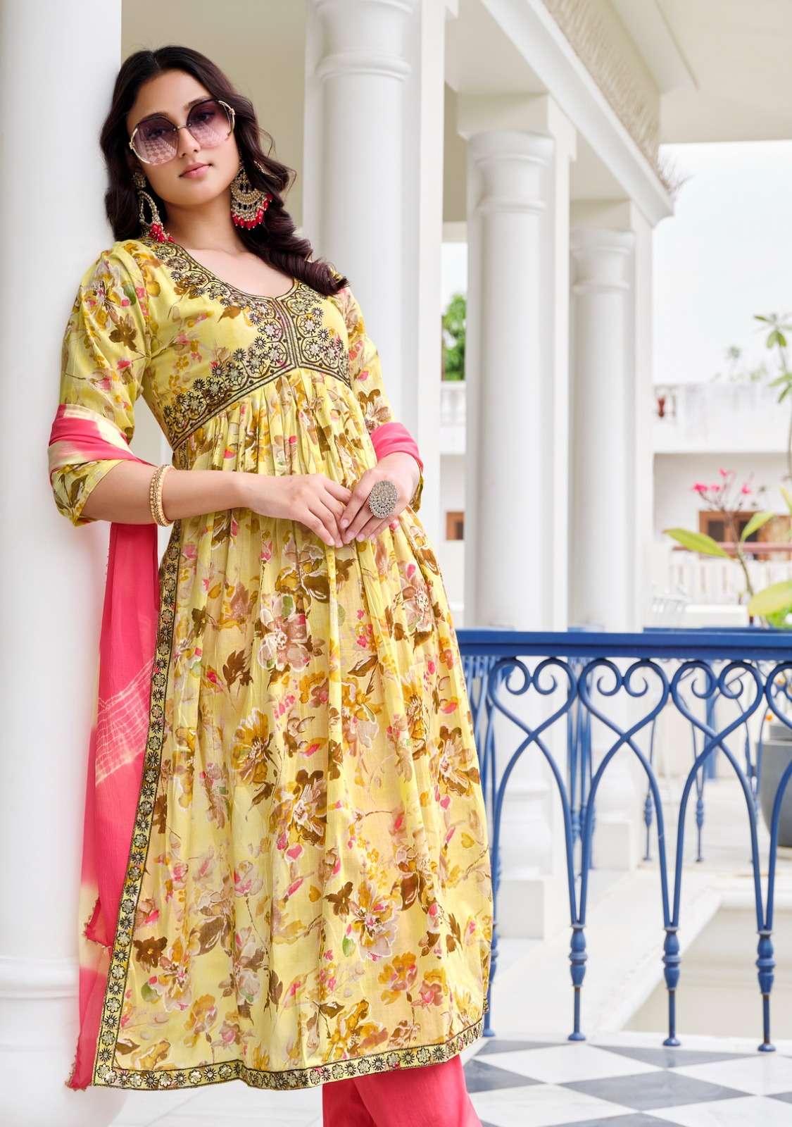 alia vol-1 by radhika lifestyle latest designer kurti pant dupatta catalogue manufacturer surat