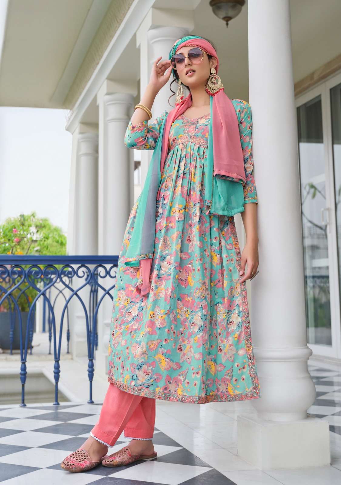 alia vol-1 by radhika lifestyle latest designer kurti pant dupatta catalogue manufacturer surat