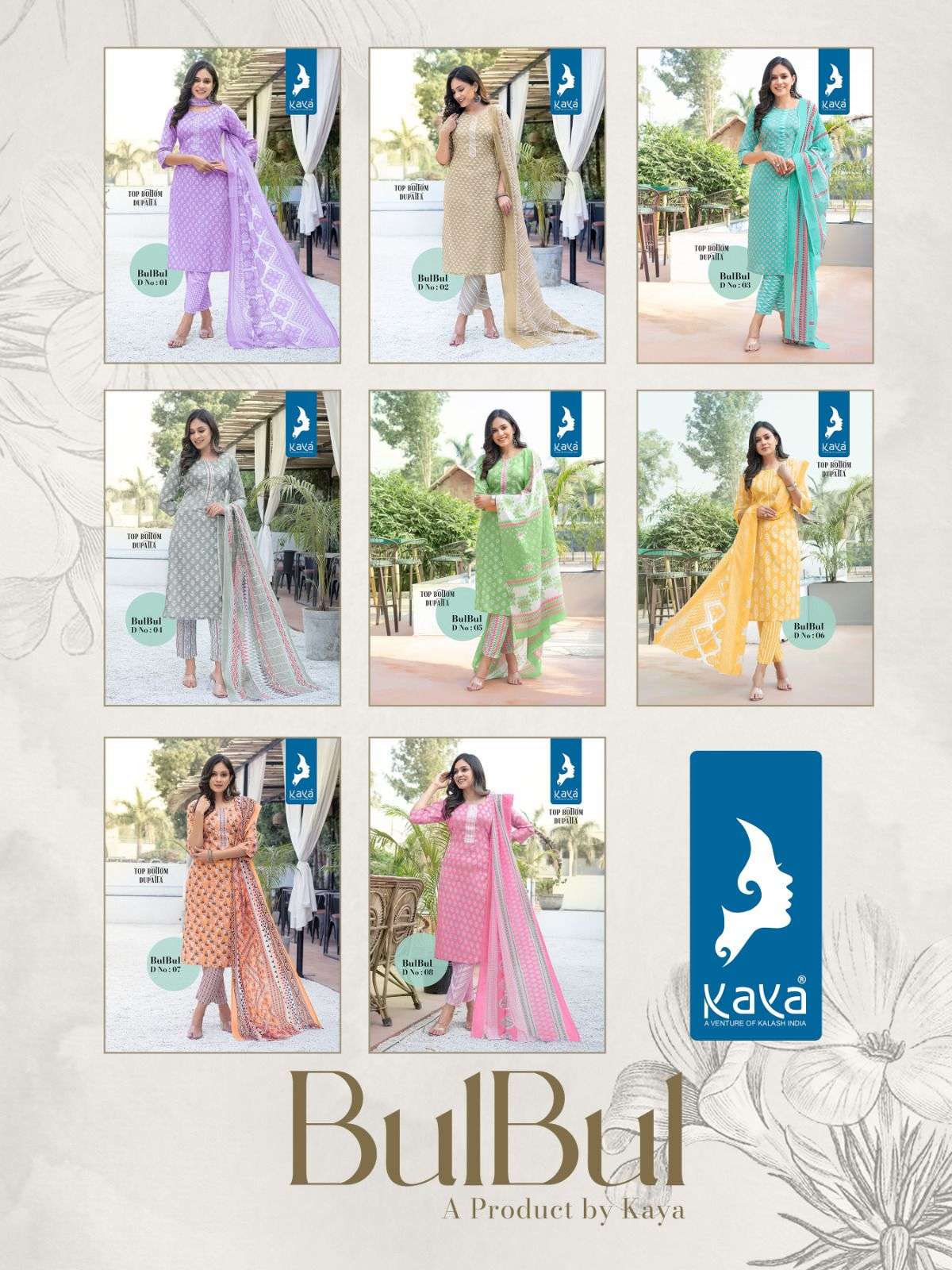 bulbul by kaya fancy designer kurtis catalogue online supplier surat