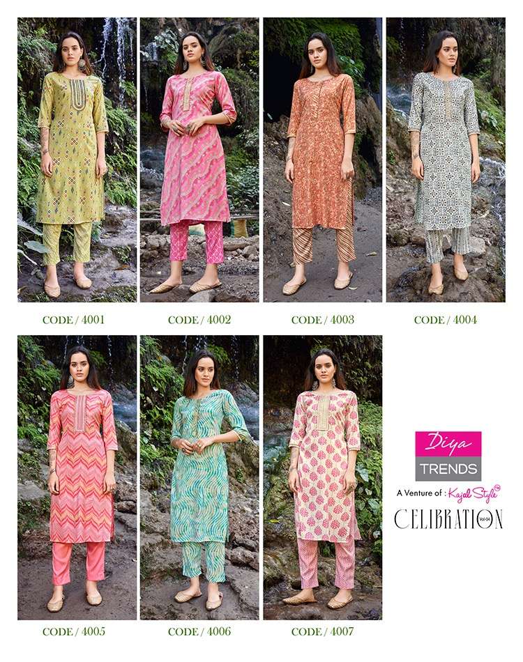 celebration vol 4 by diya trends fancy designer kurti with pant catalogue design 2023 0 2023 04 03 18 10 51