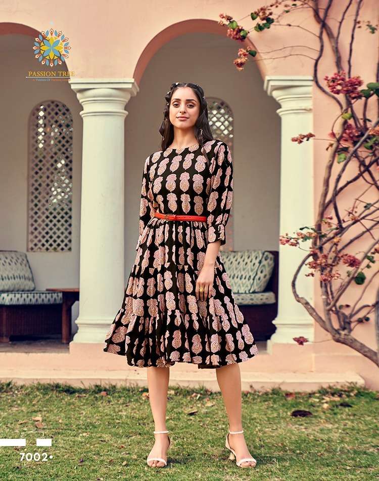 flair girl vol 1 by passion tree stylish look designer kurtis