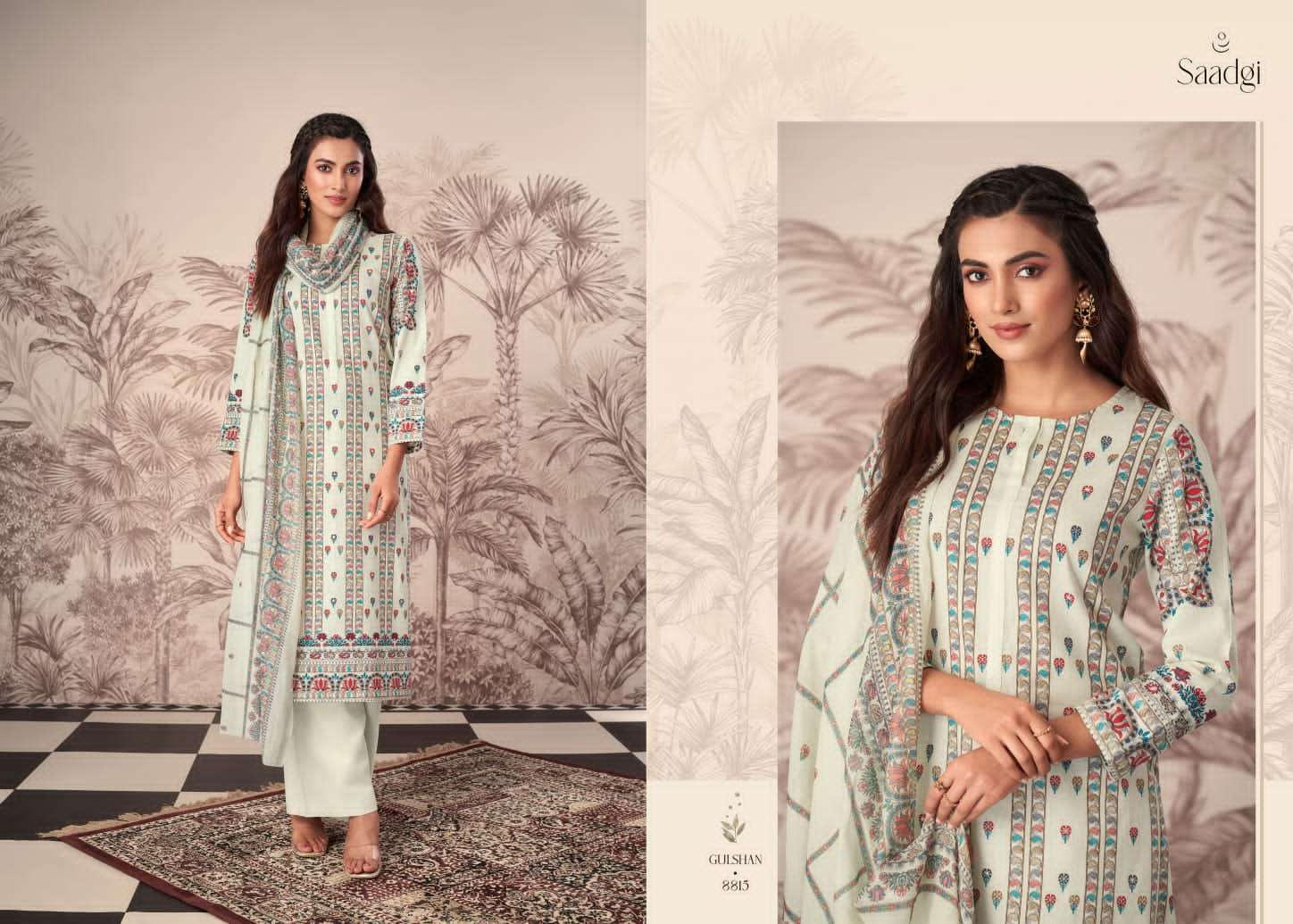 gulshan by saadgi cotton designer salwar kameez catalogue online dealer surat