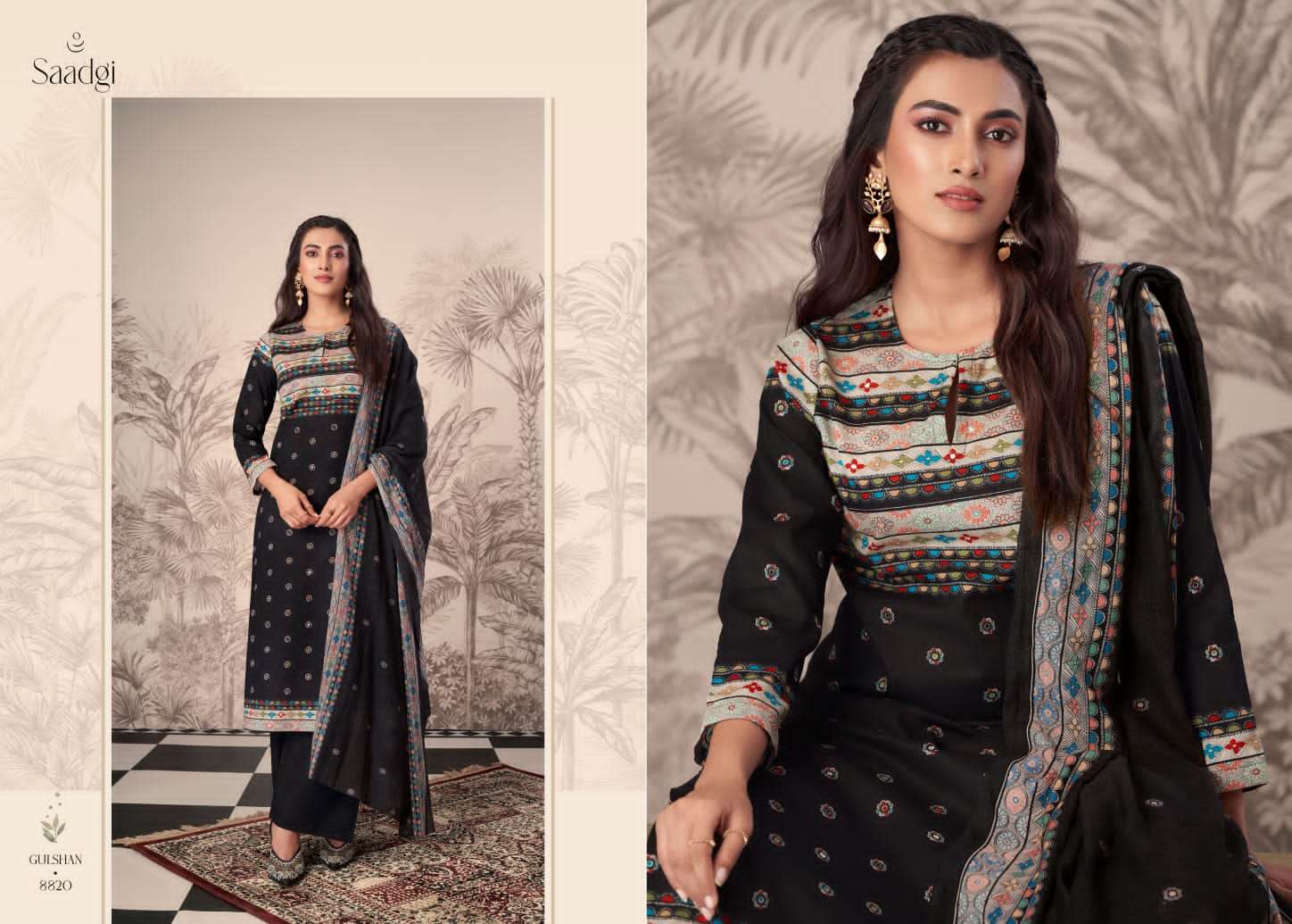gulshan by saadgi cotton designer salwar kameez catalogue online dealer surat