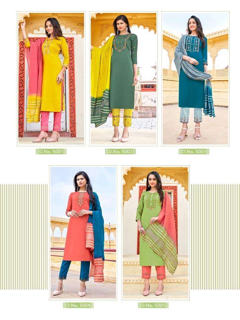 kalavati by krisha export stylish designer kurtis catalogue wholesaler surat 