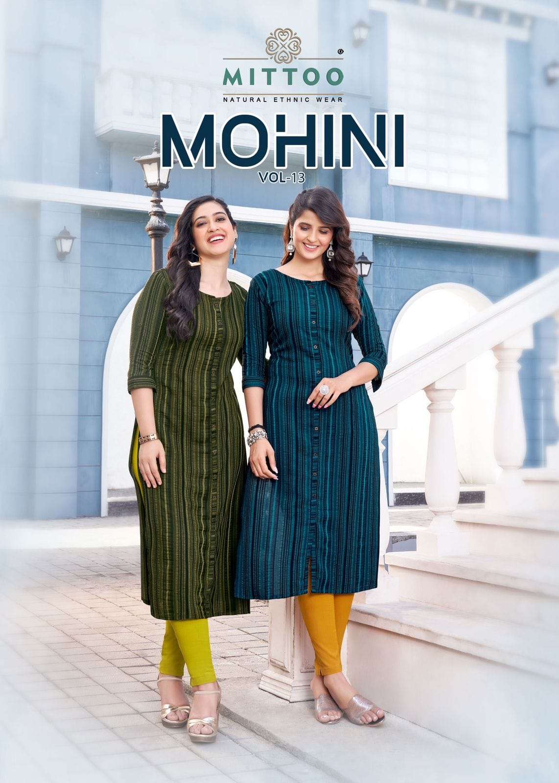 mohini vol-13 by mittoo trendy designer kurtis catalogue wholesaler surat 