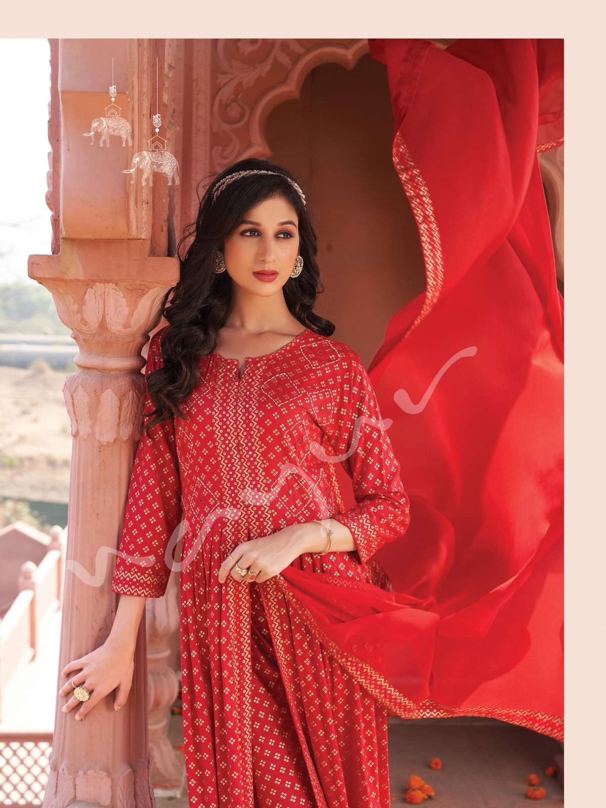 Rangriti kurtis top