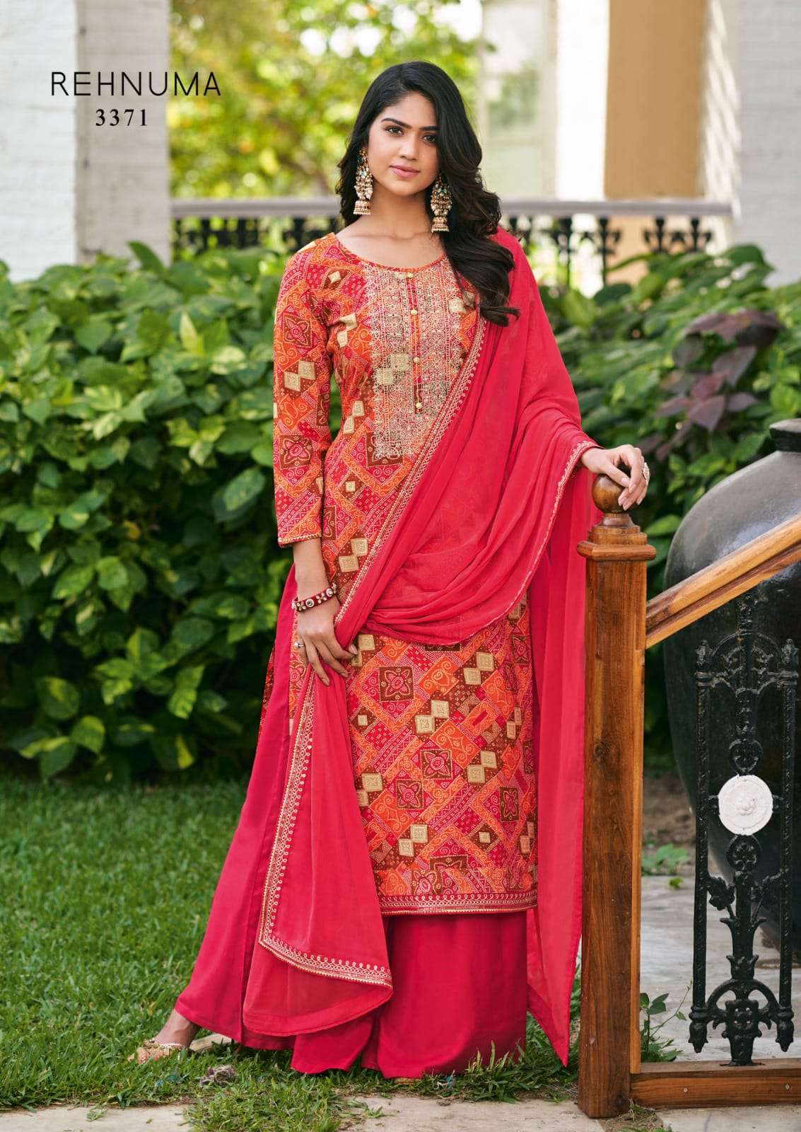 New designer dress material top