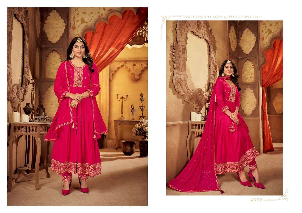 reva by rangoon party wear designer kurtis catalogue manufacturer surat 