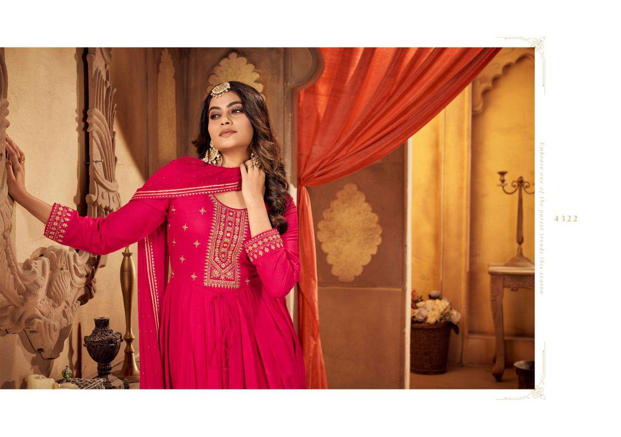 reva by rangoon party wear designer kurtis catalogue manufacturer surat 