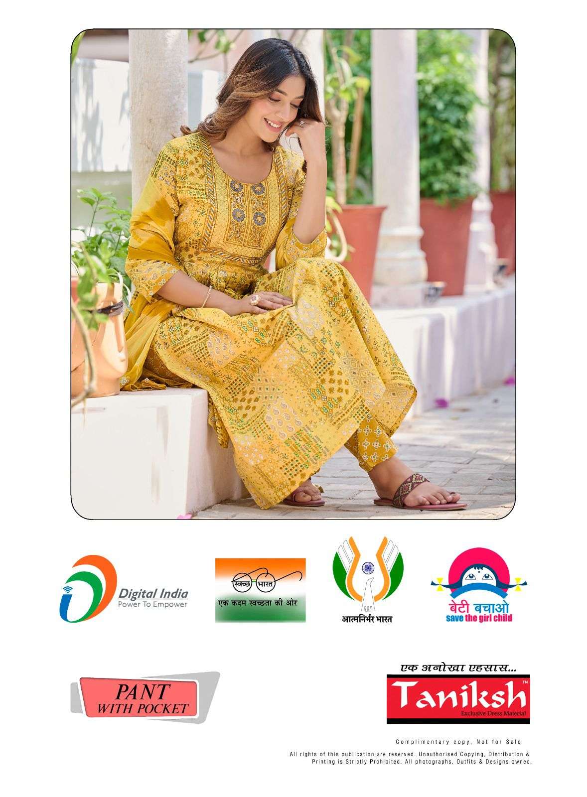 sakshi by taniksh trendy designer readymade dress catalogue online supplier surat 