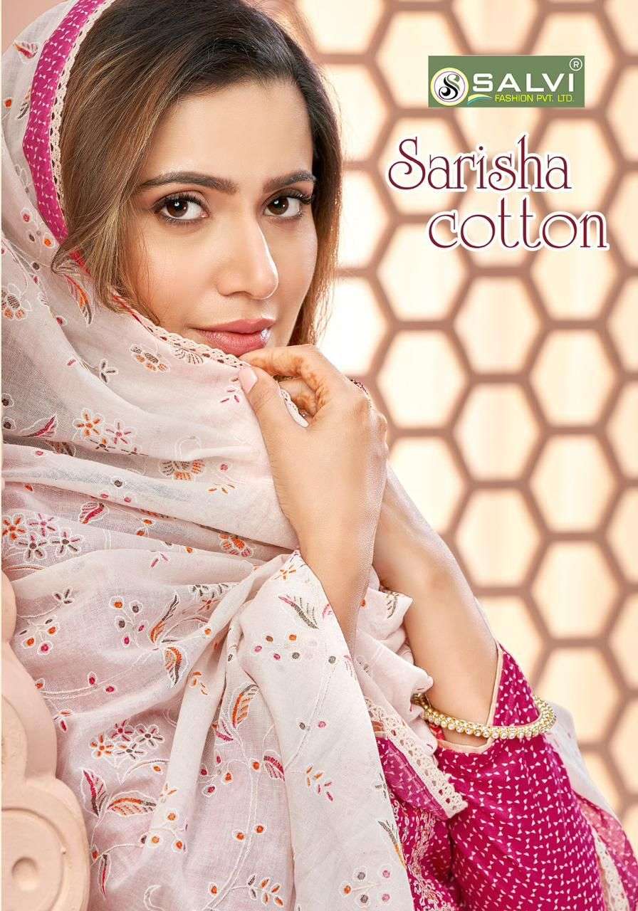 sarisha cotton by salvi fashion indian designer salwar kameez catalogue wholesale price surat