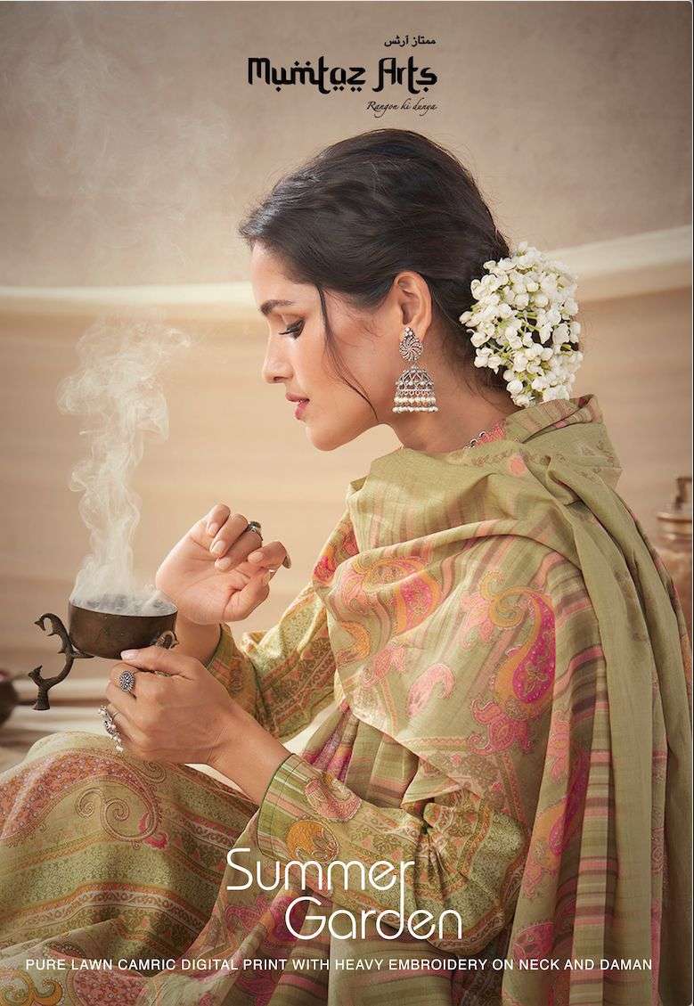 summer garden by mumtaz arts indian designer salwar suits catalogue collection 2023 